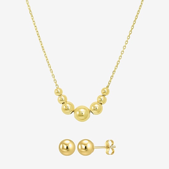 Womens 10K Gold 2-pc. Jewelry Set