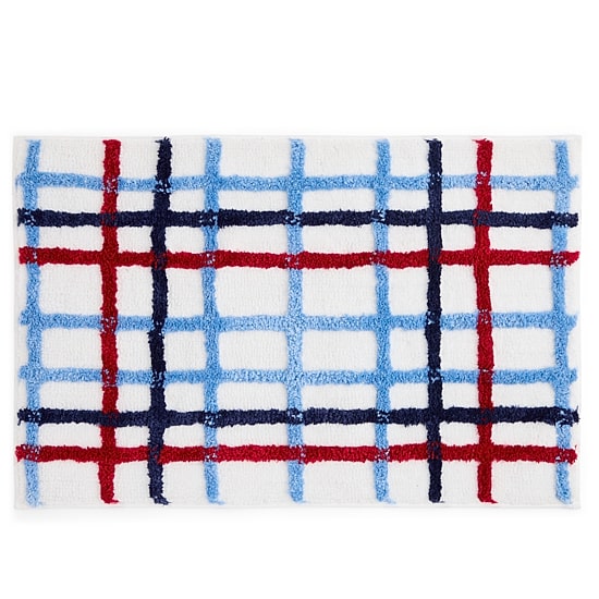 Avanti Americana Plaid Bath Rug