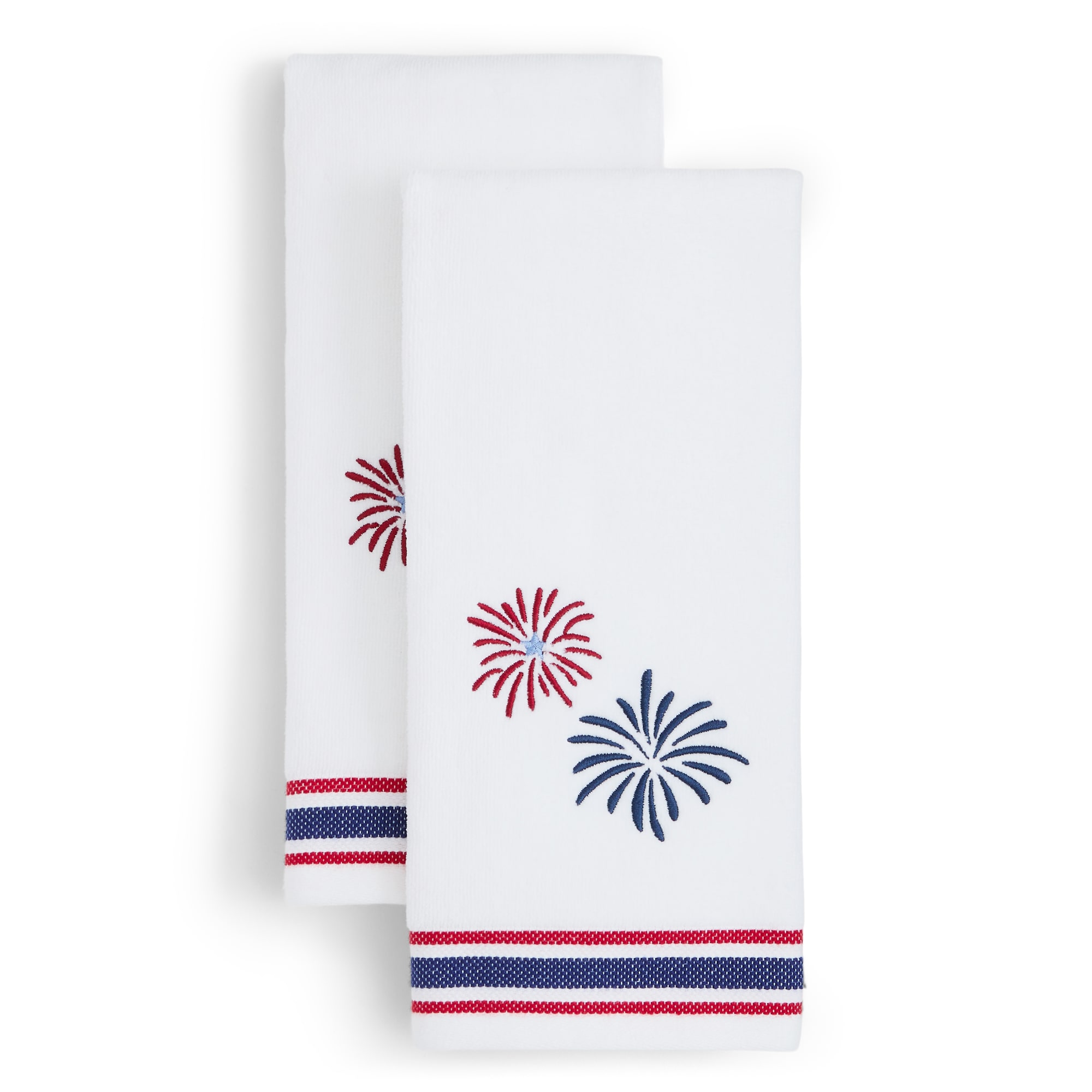 Avanti Fireworks 2 Pack Americana Hand Towel