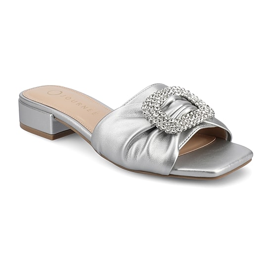 Journee Collection Womens Flavia Slide Sandals