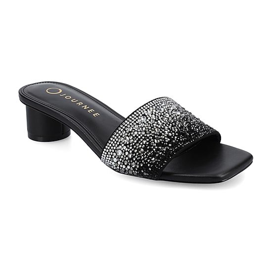 Journee Collection Womens Flora Heeled Sandals