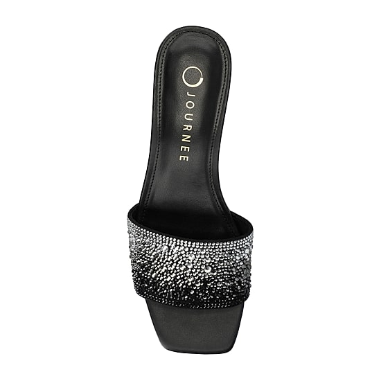 Journee Collection Womens Flora Heeled Sandals