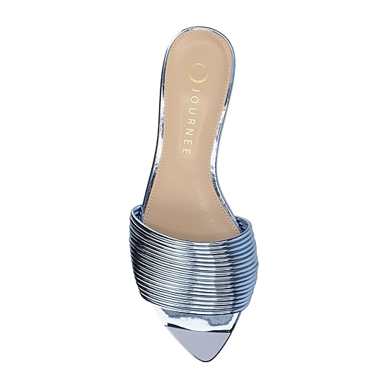 Journee Collection Womens Feather Flat Sandals