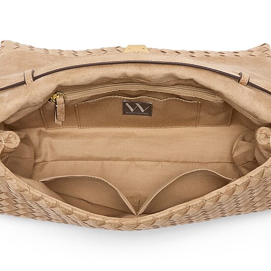 Worthington Woven Flap Crossbody Bag