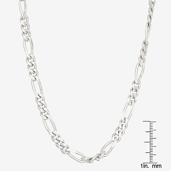 Unisex Adult Sterling Silver 18 Inch Link Necklace