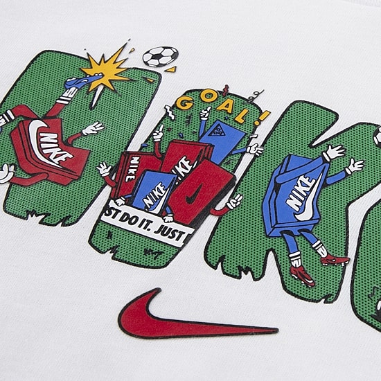 Nike Toddler Boys Crew Neck Short Sleeve Regular Fit Graphic T-Shirt