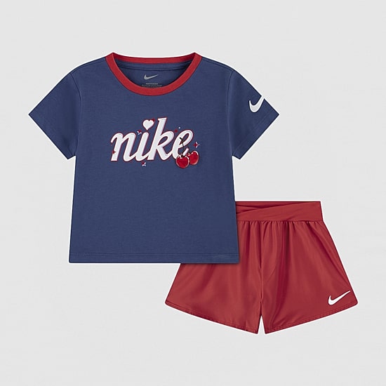 Nike Toddler Girls Jersey 2-pc. Short Set