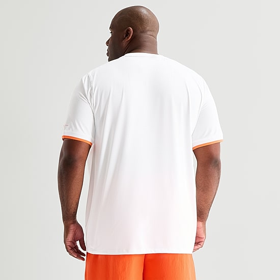 Shaquille O'Neal XLG™ Mens Crew Neck Short Sleeve Active Big T-Shirt