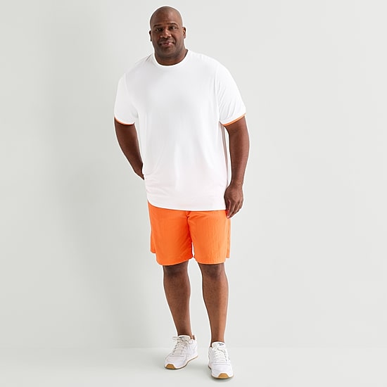 Shaquille O'Neal XLG™ Mens Crew Neck Short Sleeve Active Big T-Shirt
