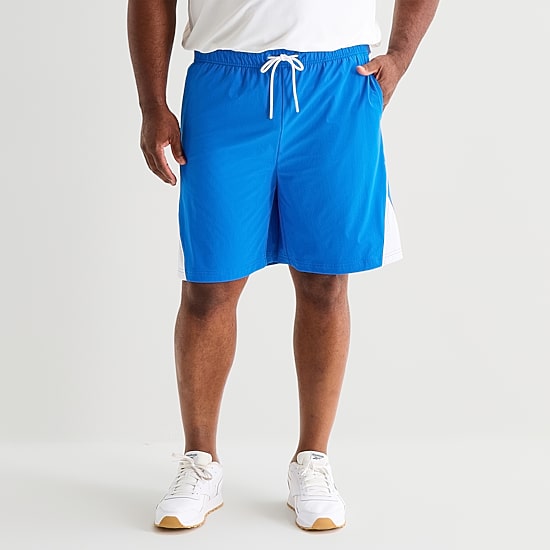 Shaquille O'Neal XLG™ Mens 8" Big and Tall Moisture Wicking Wicked Workout Shorts