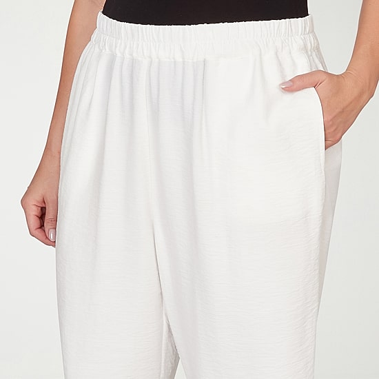 Alfred Dunner Crowd Pleaser Womens Plus Straight Capri Pant