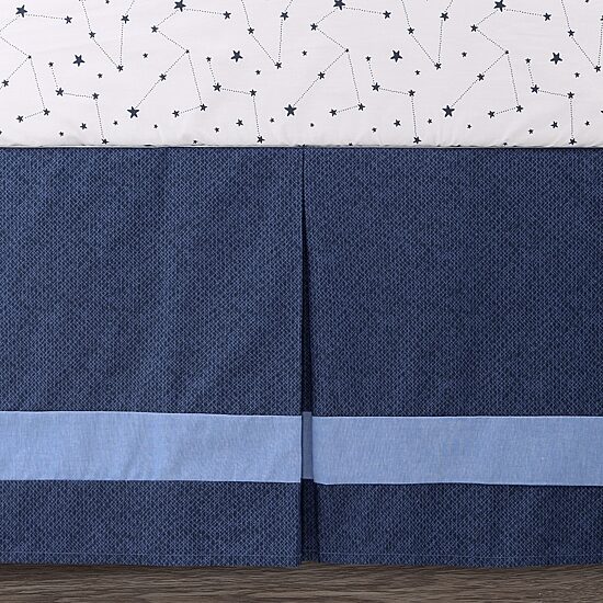 The Peanutshell Moonlight Blue 3-pc. Crib Bedding Set