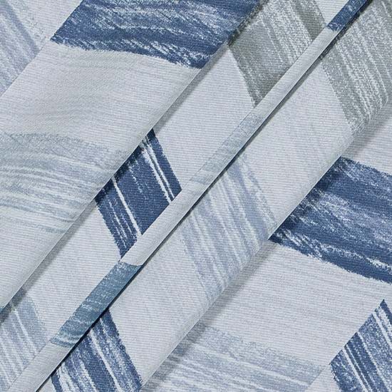Eclipse Kerry Crispen Geometric Rod Pocket Energy Saving Blackout Set of 2 Curtain Panel