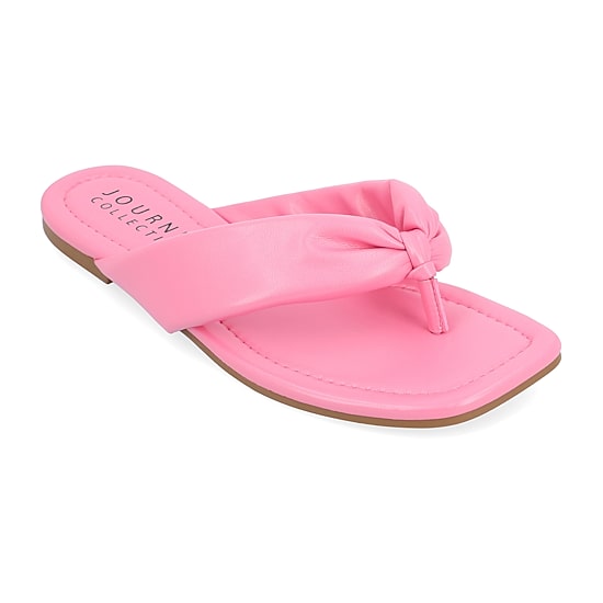 Journee Collection Womens Kyleen Flat Sandals