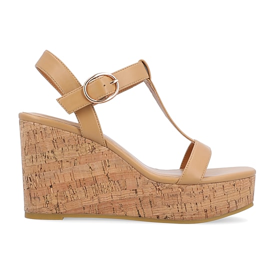 Journee Collection Womens Matildaa Wedge Sandals
