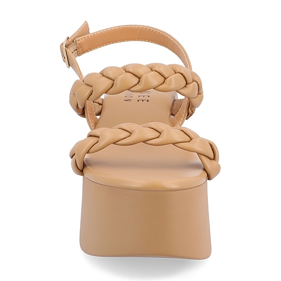 Journee Collection Womens Zannah Wedge Sandals
