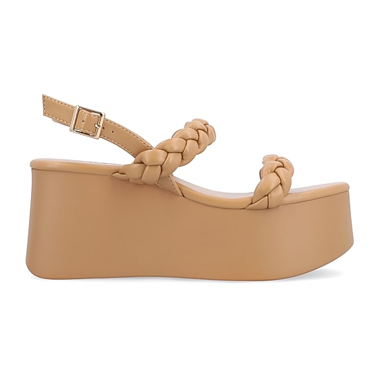 Journee Collection Womens Zannah Wedge Sandals