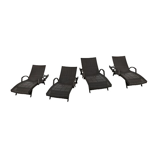 Adjustable 4-pc. Lounge Chair