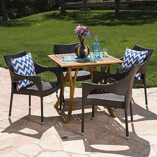 5-pc. Square Dining Set
