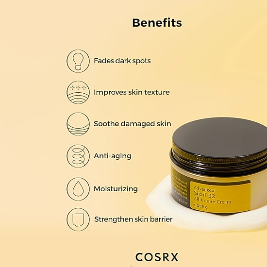Cosrx Advanced Snail 92 All In One Moisturizer