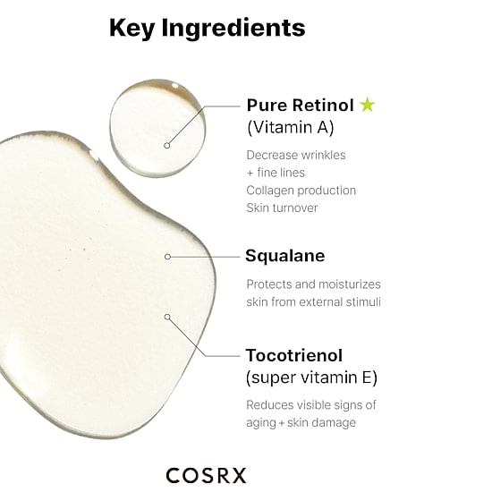 Cosrx The Retinol 0.5 Oil