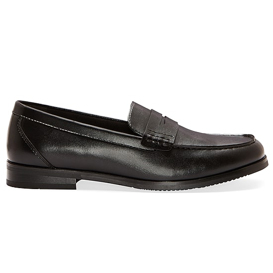 Stafford Mens Flint Moc Closed Toe Loafers