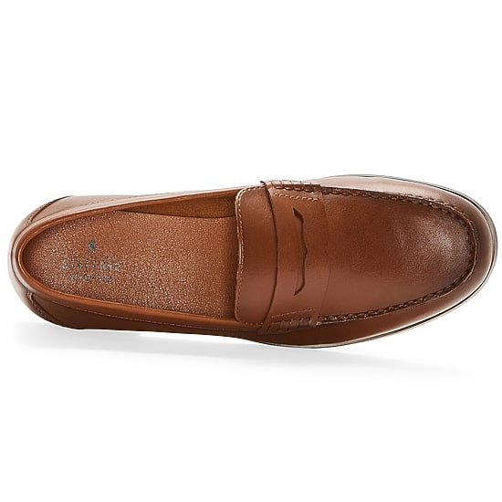 Stafford Flint Mens Moc Closed Toe Loafers