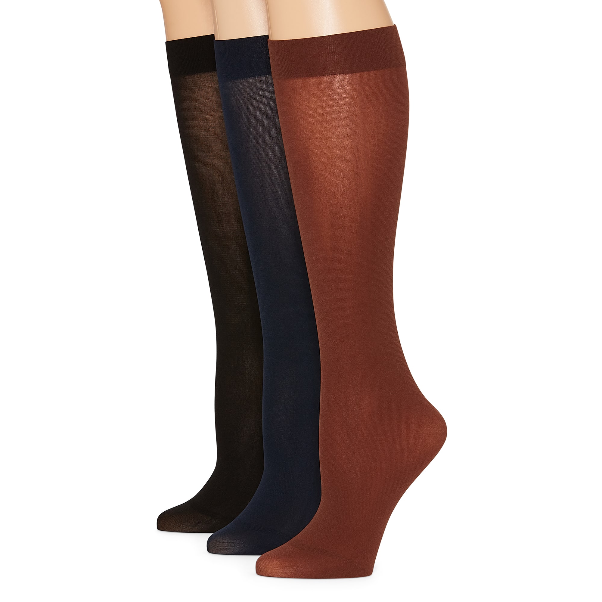 Mixit Womens 3 Pair Trouser Socks