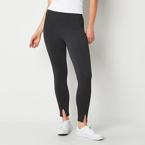 Stylus Womens Ankle High Rise Pull-On Pant