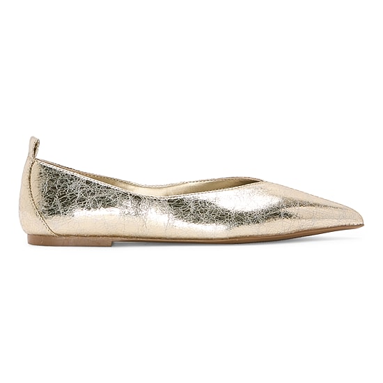 Worthington Vivianne Womens Pointed Closed Toe Ballet Flats