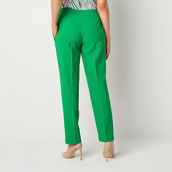 Black Label by Evan-Picone Womens Classic Fit Straight Suit Pant