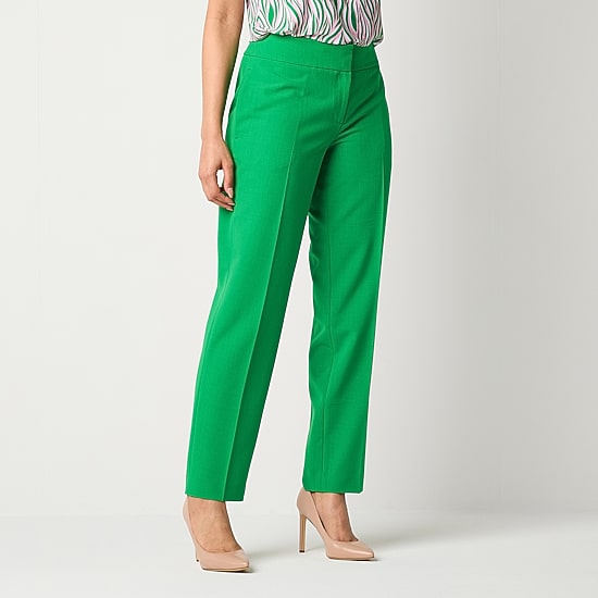 Black Label by Evan-Picone Womens Classic Fit Straight Suit Pant