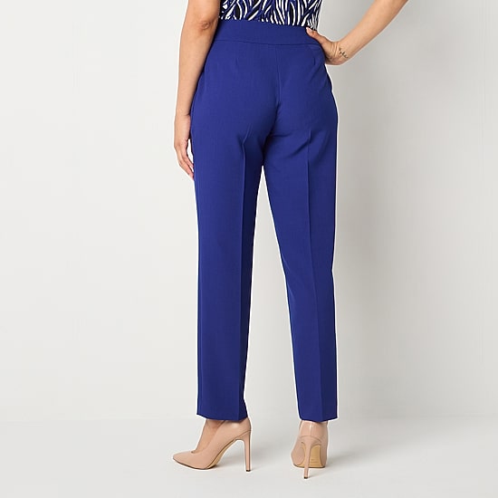 Black Label by Evan-Picone Womens Classic Fit Straight Suit Pant