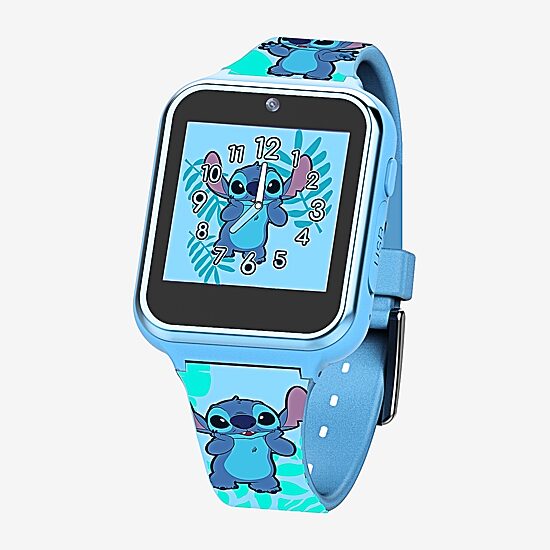 Disney Collection Lilo & Stitch Girls Multi-Function Blue Smart Watch Las4029jc