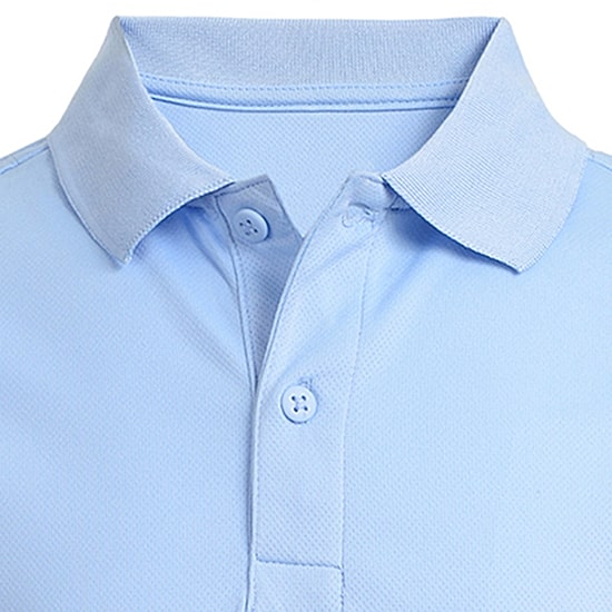 IZOD Performance Mesh Boys Short Sleeve Regular Fit Wrinkle Resistant Moisture Wicking Polo Shirt