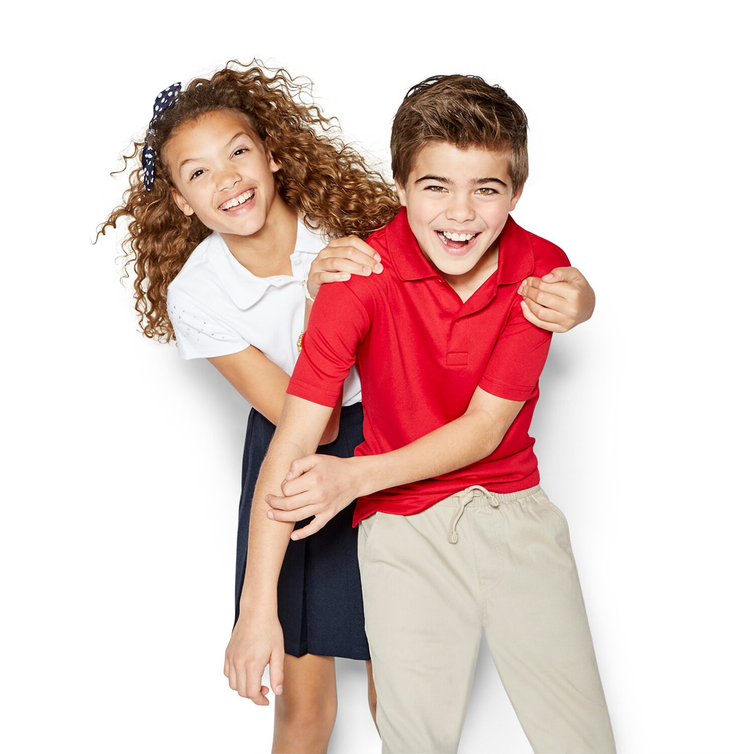 IZOD Performance Mesh Boys Short Sleeve Regular Fit Wrinkle Resistant Moisture Wicking Polo Shirt