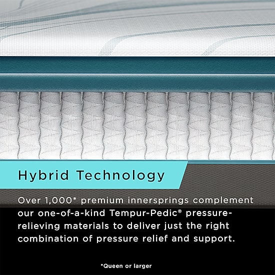 TEMPUR-Adapt 11" Medium Hybrid Tight Top - Mattress Only