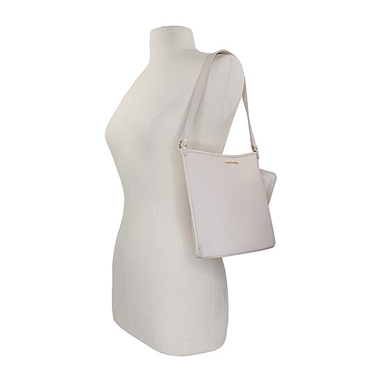 Tahari Carmine Top Zip Bucket Bag