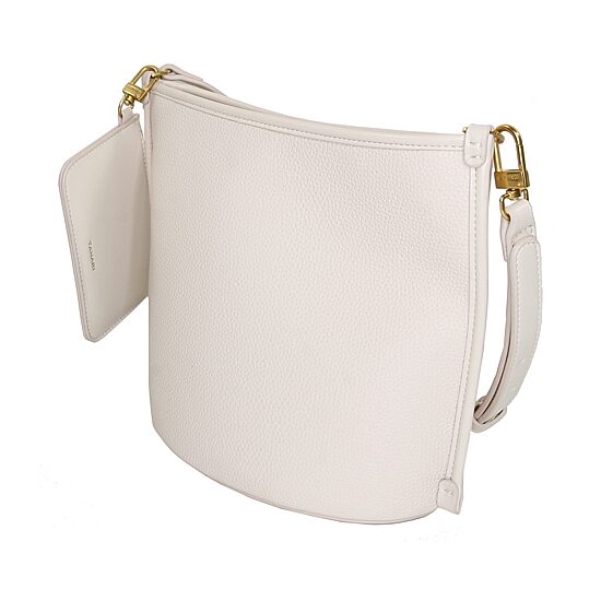 Tahari Carmine Top Zip Bucket Bag
