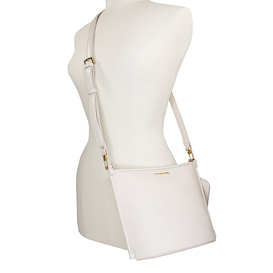 Tahari Carmine Top Zip Bucket Bag