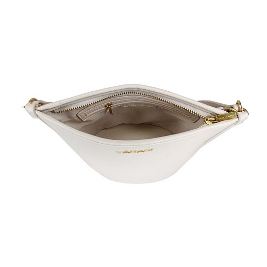 Tahari Carmine Top Zip Bucket Bag