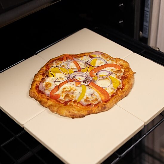 Old Stone Pizza Kitchen Cordierite 4-pc. Pizza Stone Set