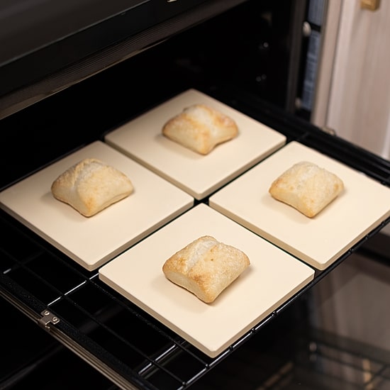 Old Stone Pizza Kitchen Cordierite 4-pc. Pizza Stone Set