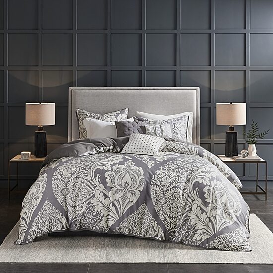 Madison Park Marcella Contemporary 6-pc. Duvet Cover Set