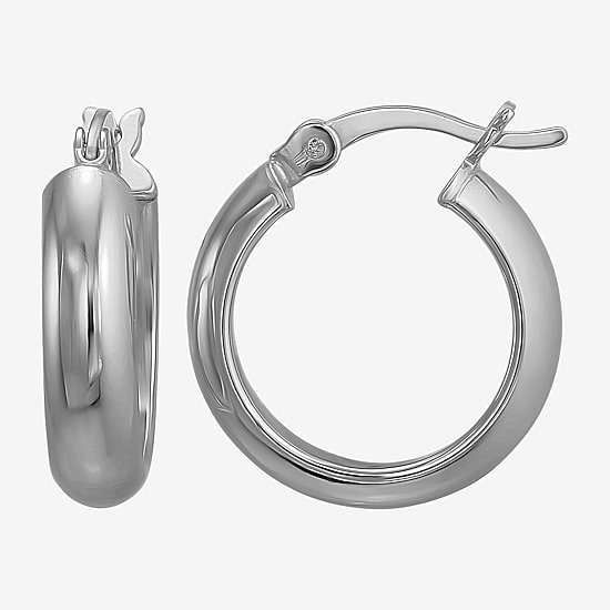 Womens Sterling Silver Round 3 Pair Earring Set