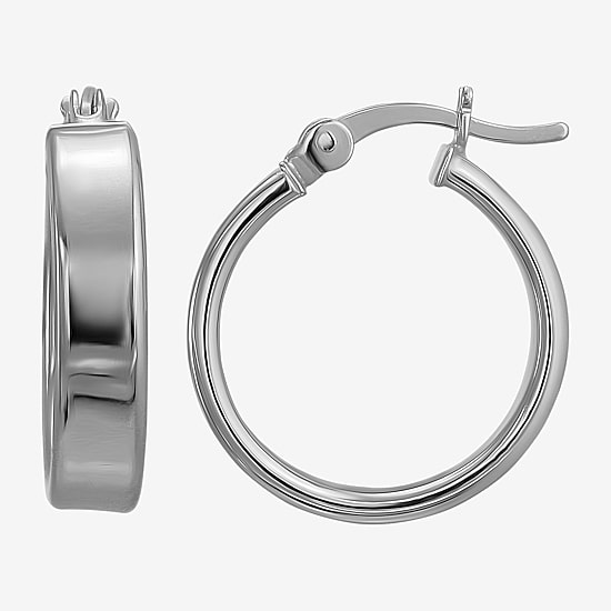 Womens Sterling Silver Round 3 Pair Earring Set
