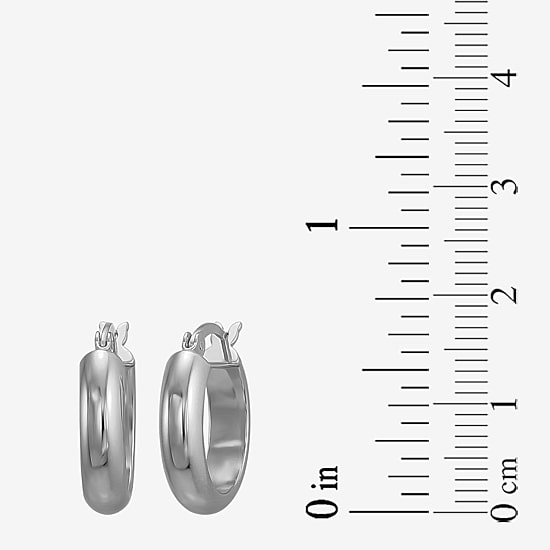 Womens Sterling Silver Round 3 Pair Earring Set