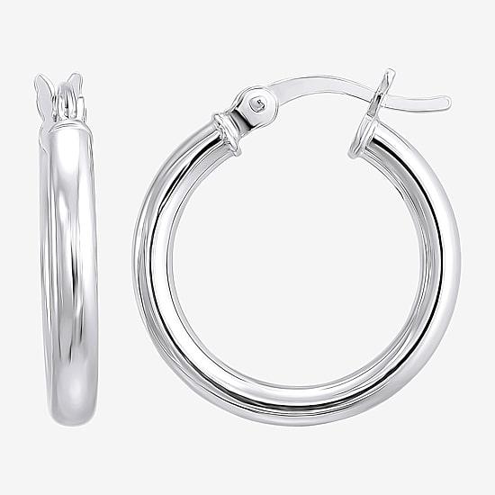 Womens Sterling Silver Round 6 Pair Earring Set