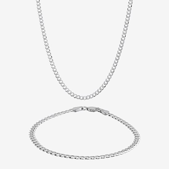 Made in Italy Womens Sterling Silver 2-pc. Jewelry Set
