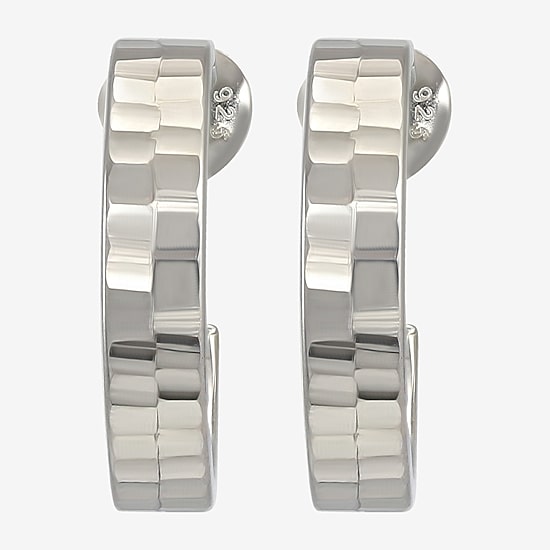 Sterling Silver 18mm Stud Earrings